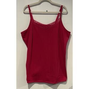 Catherines Suprema Lace Cami In Pink Burst Size 22/24